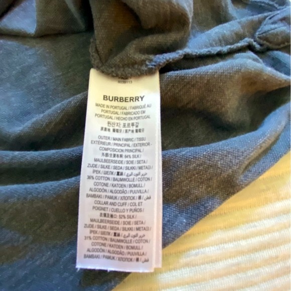 Burbury Polo Shirt TB monogram plaque / additional horse logo. SP - Picture 6 of 6